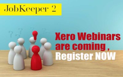 Jobkeeper 2 is coming to Xero – Register Now for the Essential Upcoming Xero Webinars