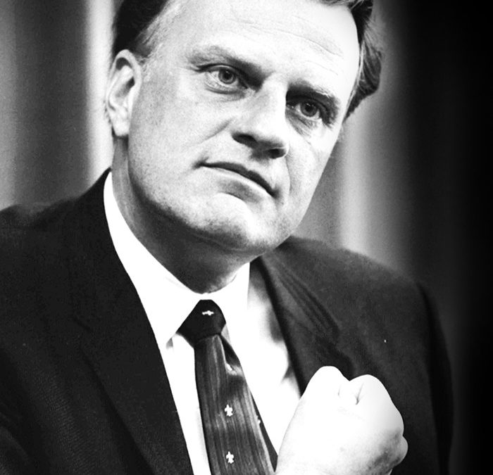 Billy Graham – a man of absolute integrity and steely focus on his calling to share the Gospel