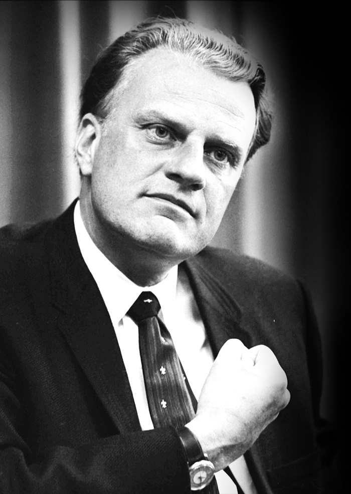 Billy Graham – a man of absolute integrity and steely focus on his calling to share the Gospel