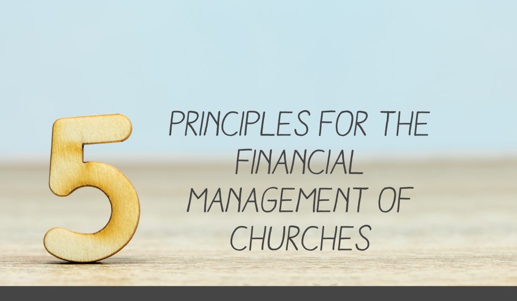 Principles for the Financial Management of Churches